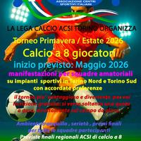 Torneo di calcio a 8 Primavera 2026 in Torino.