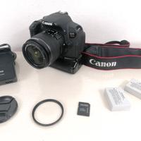 Canon 700D Touch Screen Video Full HD + Accessori