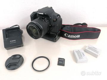 Canon 700D Touch Screen Video Full HD + Accessori