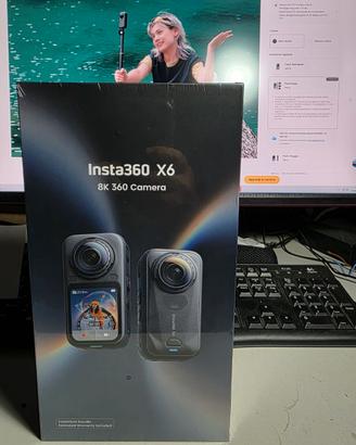 Insta360 X6 8K 360 Camera - Pack Base