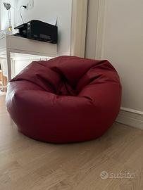 POUF ROSSO