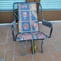 Seggiolino bicicletta vintage