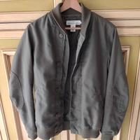 Bomber verde oliva unisex stile college H&M L.O.G.