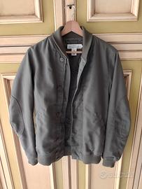 Bomber verde oliva unisex stile college H&M L.O.G.