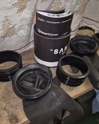 Kit guanti stagni santi