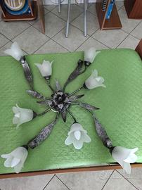 lampadario floreale