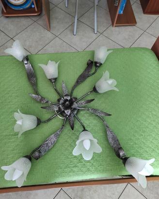 lampadario floreale