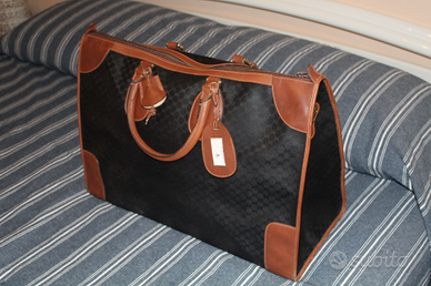 Borsa da viaggio vintage originale Gucci