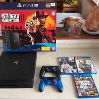 Playstation 4 Pro 1TB + 2 joystick + 3 giochi