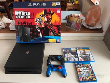 Playstation 4 Pro 1TB + 2 joystick + 3 giochi