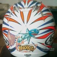 Casco moto pilota collezione Haga 1999 Originale
