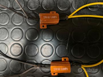 Resistenze frecce - LAMPA 12V 6ohm 25W

