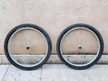 Ruote MTB 26 Cannondale CODA 500 Mavic 221