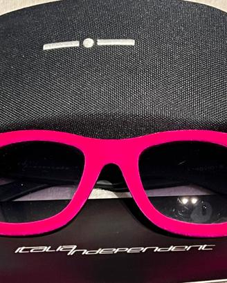 Occhiali da sole fucsia Italia Independent