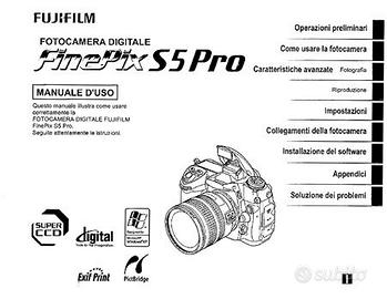 Per Fuji Voigtlander Zeiss Fotocamera Libretto