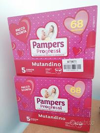 Pampers progressi Mutandino ,taglia 5
