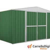 Box in lamiera di Acciaio 360x260cm 9mq verde