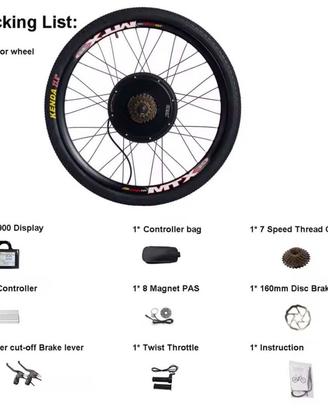Kit ebike 1500w