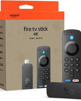 Fire Stick TV 4K di Amazon Wi-Fi 6,Dolby Vision/At