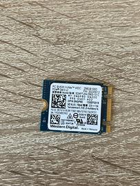 SSD WD 256 GB PCIe Gen3 x2 nvme 2230 - SSD11