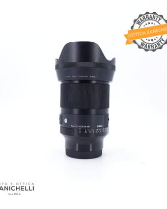 Sigma 35 F1.4 DG DN ART (Sony E) Usato (G976)