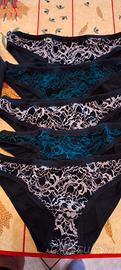 5 slip e 3 reggiseni taglia M