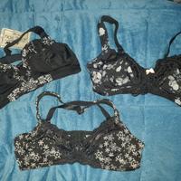 Set 3 Reggiseni Senza Ferretto – Taglia 95D / 90C 