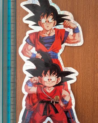 Adesivo Dragonball Z  Son Goku e Goku 1999