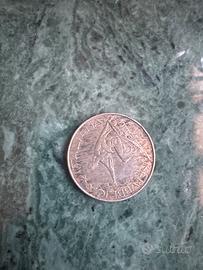 Moneta 500 lire rara Italia 1861-1961