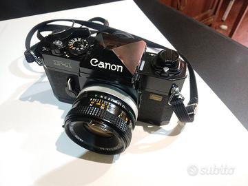Canon F1 con 50mm f 1,8