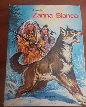 Libro 'Zanna Bianca' di J.London ed.1973