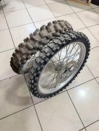 Cerchi Motocross Excel Rim 21-19 completi