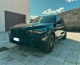 BMW X5 xdrive40d GANCIO traino TETTO sky ASSETTO