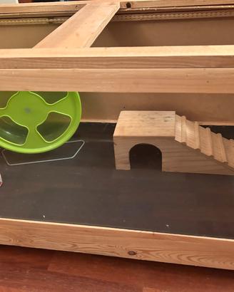 Teca per piccoli animali 100x50x50