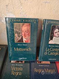 set libri le grandi biografie 