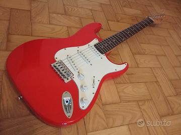 Eko s300 Fender vintage inspired Fiesta red
