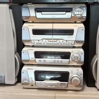 Impianto Hi-Fi Technics stereo musica