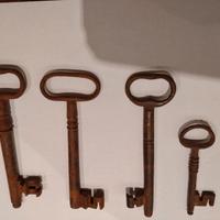 Lotto Chiavi Antiche Originali 800,Forbici,Oggetti
