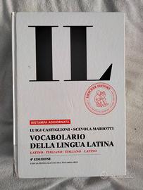 Dizionario della Lingua Latina IL CASTIGLIONI