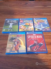 5 giochi per la play station 4