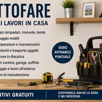 Tuttofare per piccoli lavori in casa