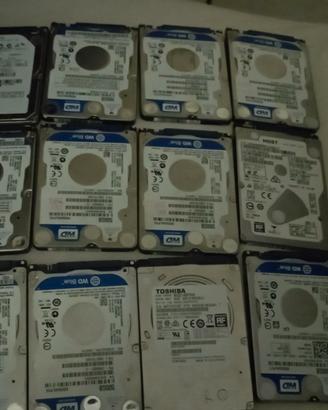 Hard disk ricondizionati vari tipi e dimensioni