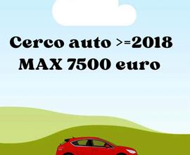 Cerco auto da privato