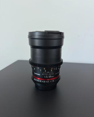 Samyang Cine 35 T/1.5 (Canon EF)