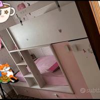 Cameretta per bambini salvaspazio