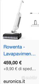 Rowenta x10 clean lavapavimenti