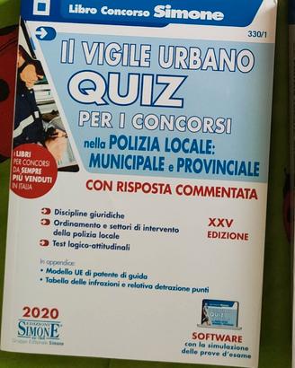 Il Vigile Urbano. QUIZ PER I CONCORSI
