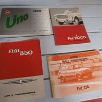 Manuali uso e manutenzione