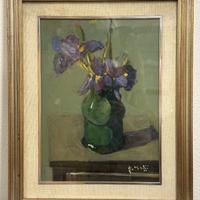 A. Mazzi - Vaso di fiori - Olio su Tela 70 80