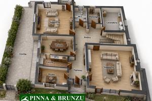 Oristano - villa - sa rodia / viale repubblica